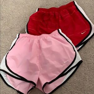 Nike Running Shorts Red and Pink ~package deal~